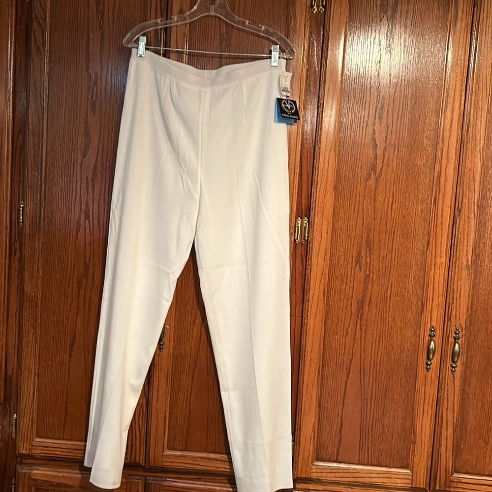 Ming Wang White Pants.
